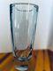 Swedish Glass Vase by Gunnar Nylund for Stromberg, Blue Color. 11 signed & date