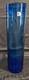 Tall Cobalt Blue Handown Blenko Company Glass Vase