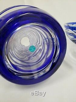 Tiffany & Co Crystal Vase and Bowl
