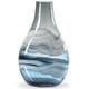 Torre & Tagus Andrea 11 Blue Glass Vase