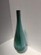 Turquoise Faceted Honeycomb Vase