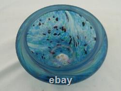 Unusual Isle Of Wight Studio Glass Large Vase Summer Fruits Blueberry