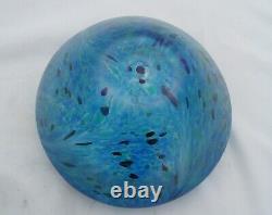 Unusual Isle Of Wight Studio Glass Large Vase Summer Fruits Blueberry