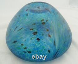 Unusual Isle Of Wight Studio Glass Large Vase Summer Fruits Blueberry