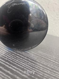 VTG Correia Art Glass Blue Vase Signed EVLTRQ 54/200 1982 L. E