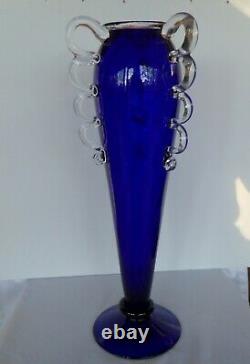 Vase by Czech glass artist Borek Sipek signed and numbered