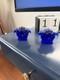 Versace paper weight cobalt