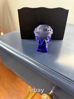 Versace paper weight cobalt