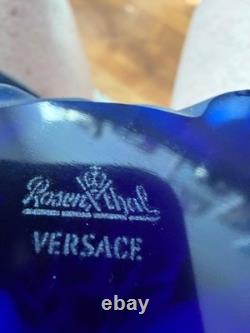 Versace paper weight cobalt