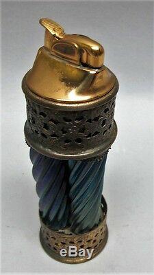 Very Unique STEUBEN ART NOUVEAU Glass Lighter c. 1920s American Antique vase