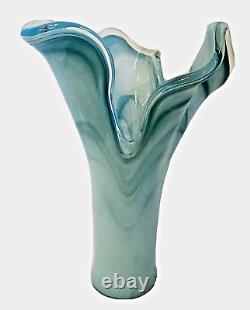 Vetro Eseguito Secondo la Tecnica Dei Maestri di Murano Italian Art Glass Vase