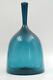 Vintage GULLASKRUFF Blue Art Glass Vase By Arthur Carlsson Percy Swedish 1960's