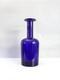 Vintage Holmegaard Gulvvase Cobalt Blue Glass Otto Brauer Mid Century Vase 20