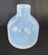 Vintage MCM Murano Pale Blue Opaline Hand Blown Art Glass Vase Italian