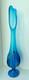 Vintage VIKING EPIC 6 PETAL cobalt BLUENIQUE swung GLASS footed 16 vase MCM bud