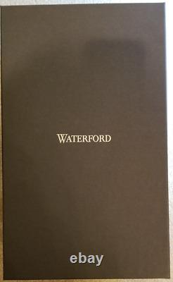 Waterford Christmas Mastercraft 13 Vase Cobalt # 1055467 Ireland New Fabulous