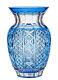Waterford Crystal Fleurology Molly 12 Light Blue Bouquet Vase