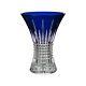 Waterford Lismore Diamond Cobalt 8in Vase