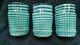 Wow very rare Northwood blue opalescent ribbed opal rings tumbler